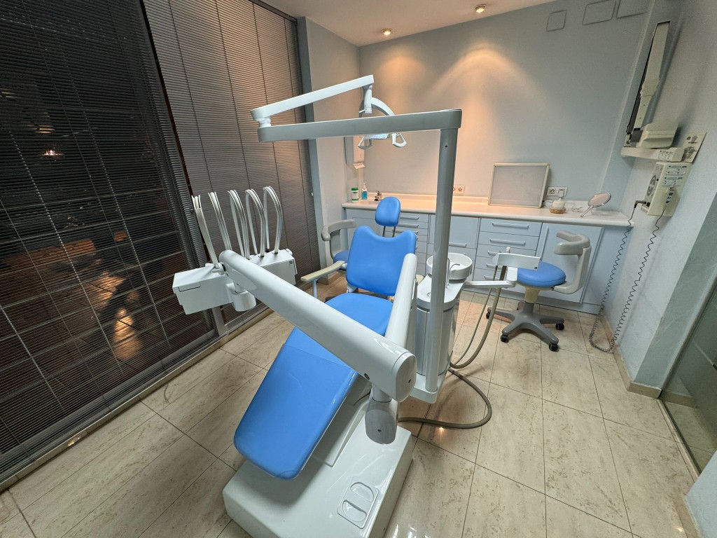 Gabinete dental del Centre Odontològic Vallespir 63, en Sants (Barcelona)
